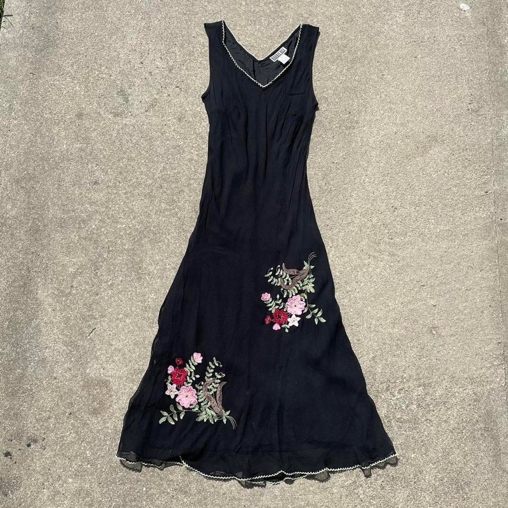 Vintage Robbie bee silk dress